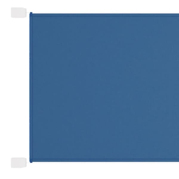 vidaXL Vertikal markise blå 100x600 cm oxfordstoff