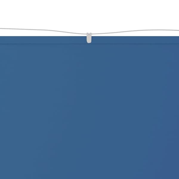 vidaXL Markis vertikal blå 60x800 cm oxfordtyg