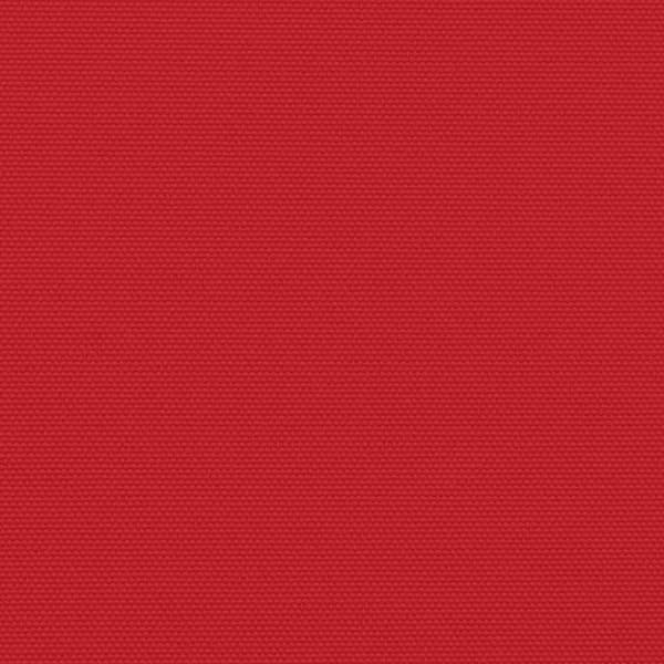 vidaXL Uttrekkbar sidemarkise rød 140x1200 cm