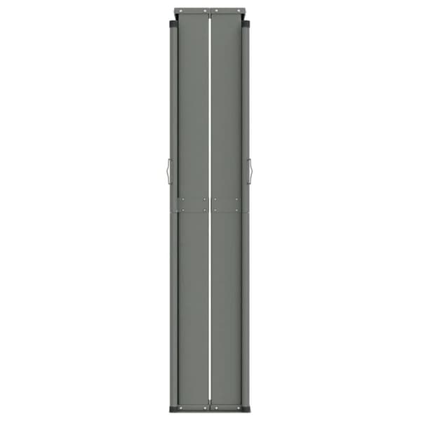 vidaXL Uttrekkbar sidemarkise svart 140x1200 cm