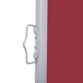 Miniatyrbillede 5 af 11: vidaXL sammenrullelig sidemarkise 160x600 cm rød