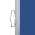 Miniatyrbilde 5 av 11: vidaXL Uttrekkbar sidemarkise blå 160x600 cm