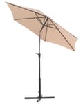 Miniatyrbilde 5 av 9: Parasoll sandbeige 270 cm