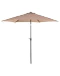 Miniatyrbilde 1 av 9: Parasoll sandbeige 270 cm