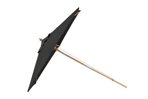 Corypho parasol med tilt sort.