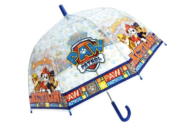 Paraply PAW Patrol Boys Transparant