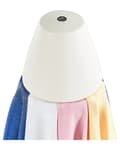 Miniatyrbilde 9 av 11: Parasoll Flerfarget Polyester Bøk ø 150 cm Rund form Frynser Retro UV-bestandig Vippemekanisme Hage Uteplass