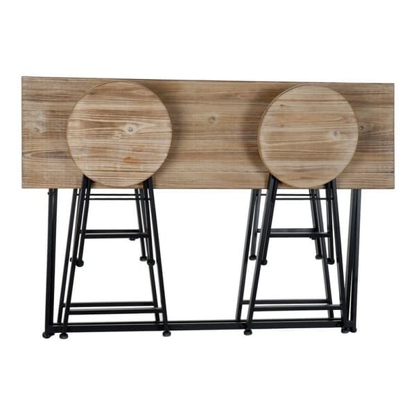 Pöytäsetti 4 tuolilla DKD Home Decor 141,5 x 151 x 86,5 cm (5 pcs)