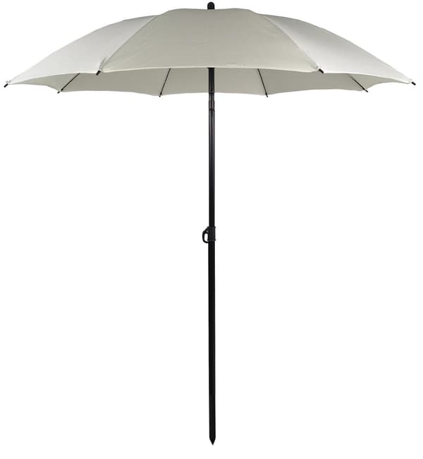Strand parasol S Ø180cm beige.