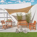 Pikkukuva 2 / 5: Aurinkosuojat Markiisi 3,5 x 5 m Harmaa Polyetyleeni 90 x 180 x 0,5 cm 350 x 500 x 0,5 cm