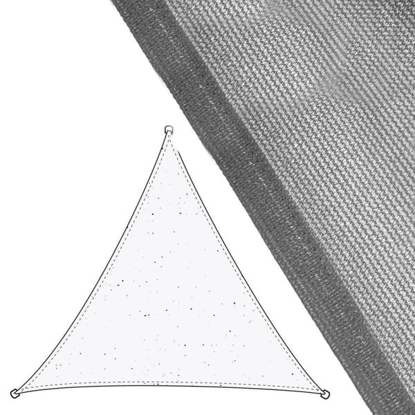 Aurinkosuojat Markiisi 5 x 5 m Harmaa Polyetyleeni 500 x 500 x 0,5 cm