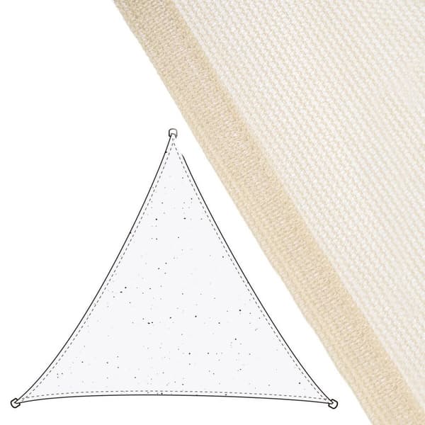 Aurinkosuojat Markiisi 5 x 5 m Beige Polyetyleeni 500 x 500 x 0,5 cm