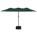 Miniatyrbilde 3 av 8: vidaXL Parasoll dobbelt hode grønn 449x245 cm