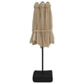 Miniatyrbillede 5 af 8: vidaXL parasol m. dobbelt parasoldug 449x245 cm gråbrun
