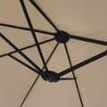 Miniatyrbillede 6 af 8: vidaXL parasol m. dobbelt parasoldug 449x245 cm gråbrun