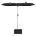 Miniatyrbilde 3 av 7: vidaXL Parasoll dobbelt hode antrasitt 316x240 cm