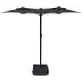 Miniatyrbilde 4 av 7: vidaXL Parasoll dobbelt hode antrasitt 316x240 cm