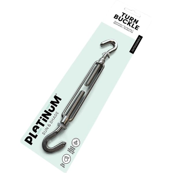 Platin spændekrog M8