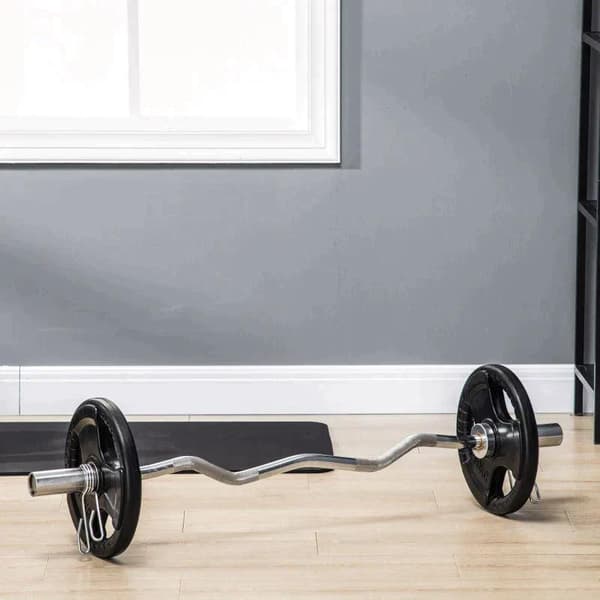 Rootz Viktskivor - Set med 2 Viktskivor - Multifunktionella Viktskivor - 10 kg per tallrik - Golvvänlig - Gummibeläggning - Metall - Svart