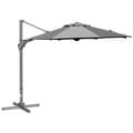 Miniatyrbillede 7 af 7: Rootz Parasol - Cantilever Parasol - Cantilever Paraply - Med 360° rotation - Cross Stand - Mørkegrå - 300L x 300W x 250H cm