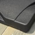 Miniatyrbillede 7 af 10: Rootz Parasolstativ - Parasolfod - 20 kg Parasolstativ til parasol - Parasolstænger - Parasolstativ til have - Balkon - Cement - Sort - 41,5 x 41,5