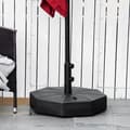 Miniatyrbild 9 av 10: Rootz Parasollställ - 40 kg Parasollställ för parasoll - Parasollstolpar - Fyllbart med vatten eller sand - Parasollunderlag för trädgårdsterrass Balk