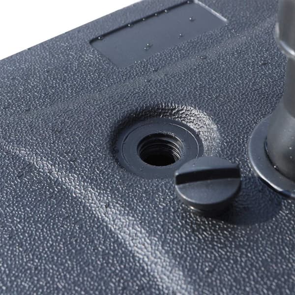 Rootz Paraplyhållare - Svart - Hdpe - 18,11 cm x 17,71 cm x 10,24 cm