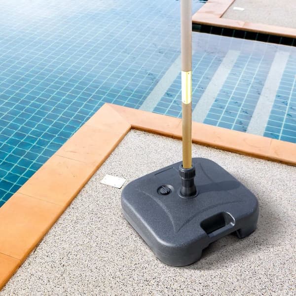 Rootz Paraplyhållare - Svart - Hdpe - 18,11 cm x 17,71 cm x 10,24 cm