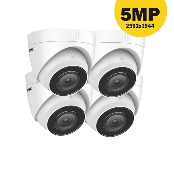 POE IP Kamera, Ultra FHD 5MP, Vandtæt
