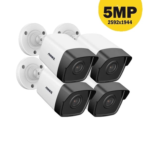 POE IP Kamera, Ultra FHD 5MP, Vandtæt