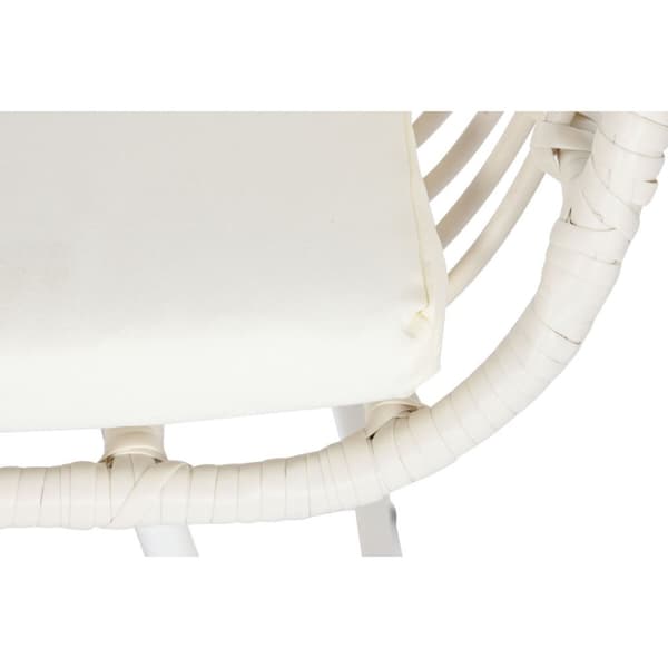 Have møbler DKD Home Decor Hvid 124 x 74 x 84 cm (4 Dele)