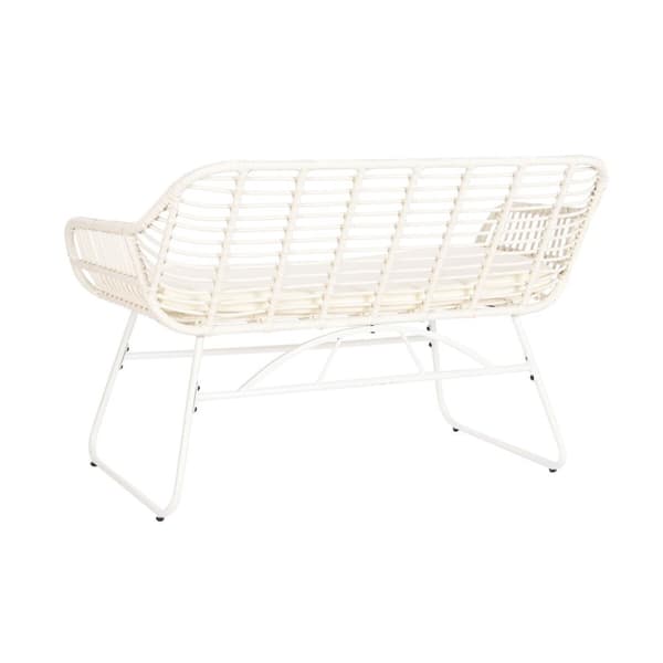 Have møbler DKD Home Decor Hvid 124 x 74 x 84 cm (4 Dele)