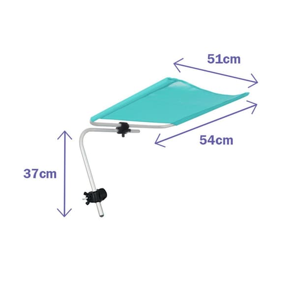 Parasol Marbueno Alumiini Textilene 51 x 37 x 54 cm Säädettävä