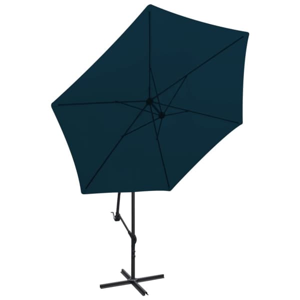 Aurinkovarjo cantilever 3 m sininen