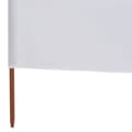 Pikkukuva 5 / 6: Tuulensuojakangas 9 paneelilla 1200x120 cm hiekanvalkoinen
