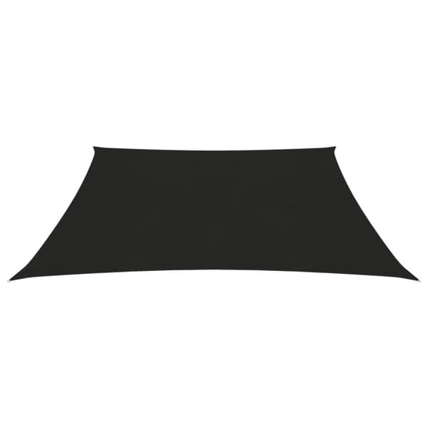 solsejl 4,5x4,5 m 160 g/m² HDPE sort