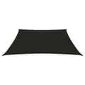 Miniatyrbillede 2 af 6: solsejl 4,5x4,5 m 160 g/m² HDPE sort