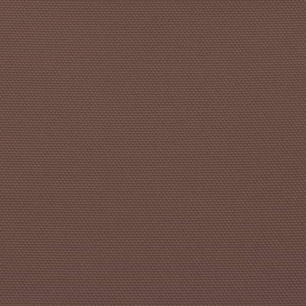 Solsegel oxfordtyg trekantigt 4x4x4 m brun