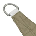 Miniatyrbild 4 av 6: Solsegel oxfordtyg trapets 2/4x3 m beige