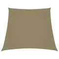 Miniatyrbild 1 av 6: Solsegel oxfordtyg trapets 2/4x3 m beige