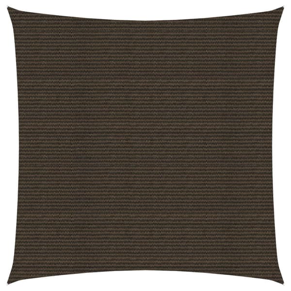 Aurinkopurje 160 g/m² ruskea 3,6x3,6 m HDPE