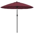 Miniatyrbillede 2 af 8: parasol med aluminiumstang 270 cm bordeauxrød