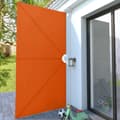 Miniatyrbillede 4 af 9: sammenklappelig sidemarkise til terrasse terracotta 400 x 200 cm