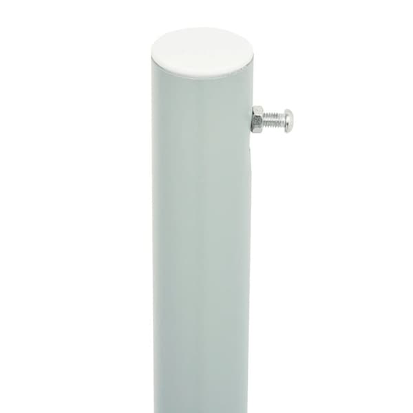 sammenrullelig sidemarkise til terrassen 180x600 cm cremefarvet