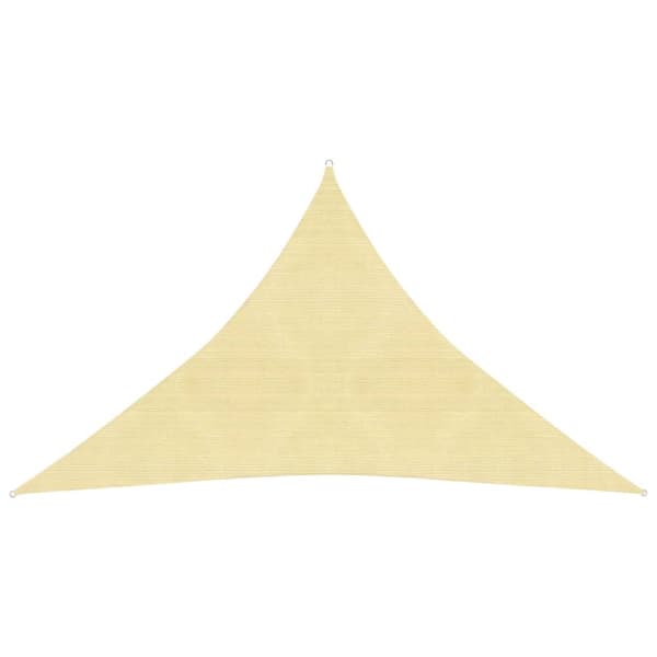 Solsegel 160 g/m² beige 3x3x4,2 m HDPE