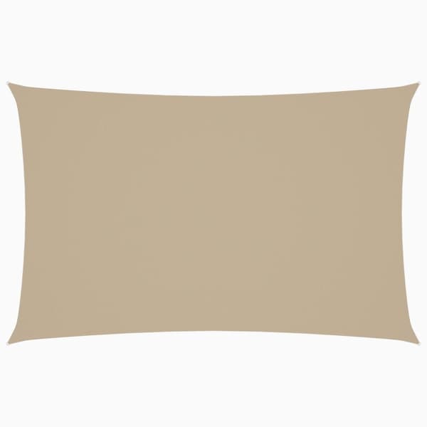 Aurinkopurje Oxford-kangas suorakaide 2x4,5 m beige