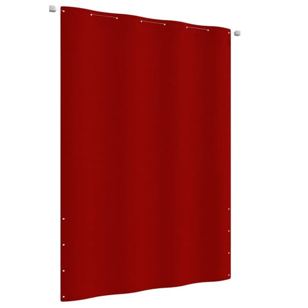 Parvekkeen suoja punainen 160x240 cm Oxford kangas