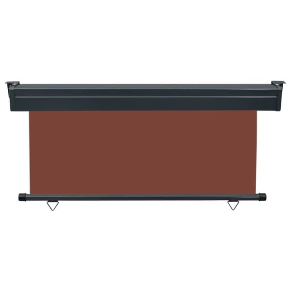 sidemarkise til altan 175x250 cm brun