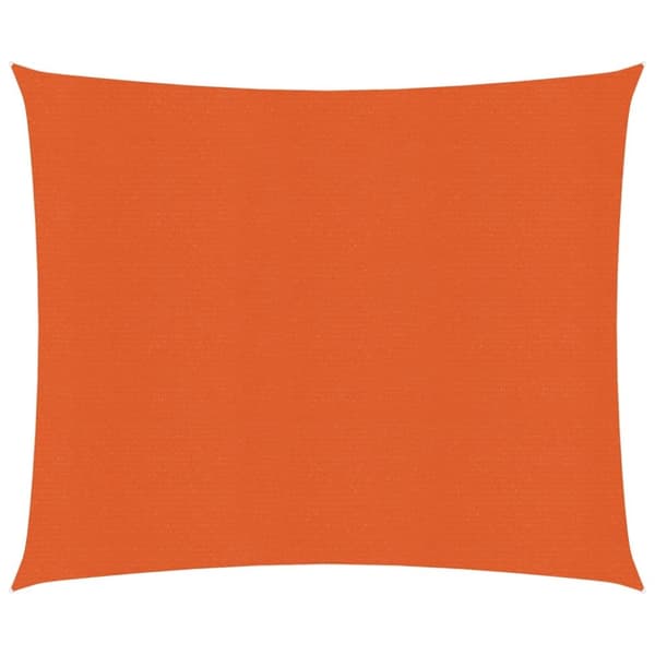 Aurinkopurje 160 g/m² oranssi 3,6x3,6 m HDPE