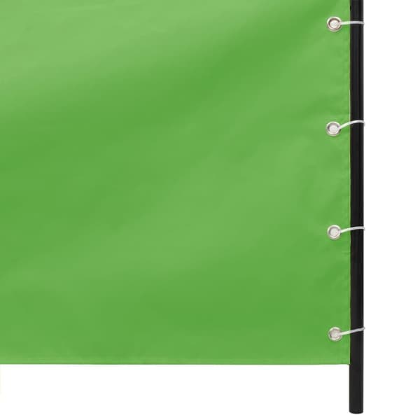 altanafskærmning Oxfordstof 120x240 cm lysegrøn